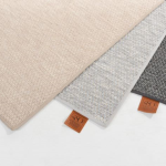 4SO Vloerkleed grijs - Ø200 cm