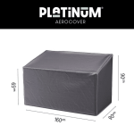 Aerocover Lounge bench cover - 160x90x65/90