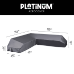 Aerocover Lounge Platform Cover - 255x255x90xH30/45/70