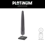 Aerocover parasolhoes - H215x30/40