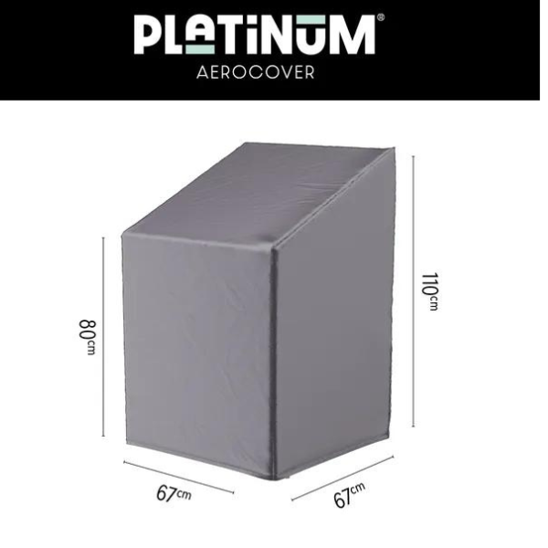 Aerocover Stackable/gassystem chair cover - 67x67x80/110