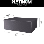 Aerocover tuinsethoes - 240x190xH85