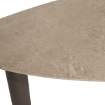 Arizona keramisch tafelblad kiezel-vorm 240 x 120 cm.