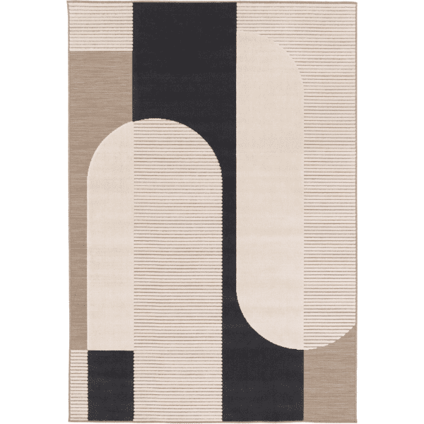 Art deco karpet ecru - 160x230 cm