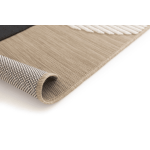 Art deco karpet ecru - 160x230 cm