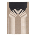Art deco karpet sand - 160x230 cm