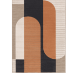 Art deco karpet terra - 160x230 cm
