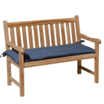 Bankkussen 120x48 Basic Kobalt