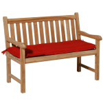 Bankkussen 150x48 Basic red