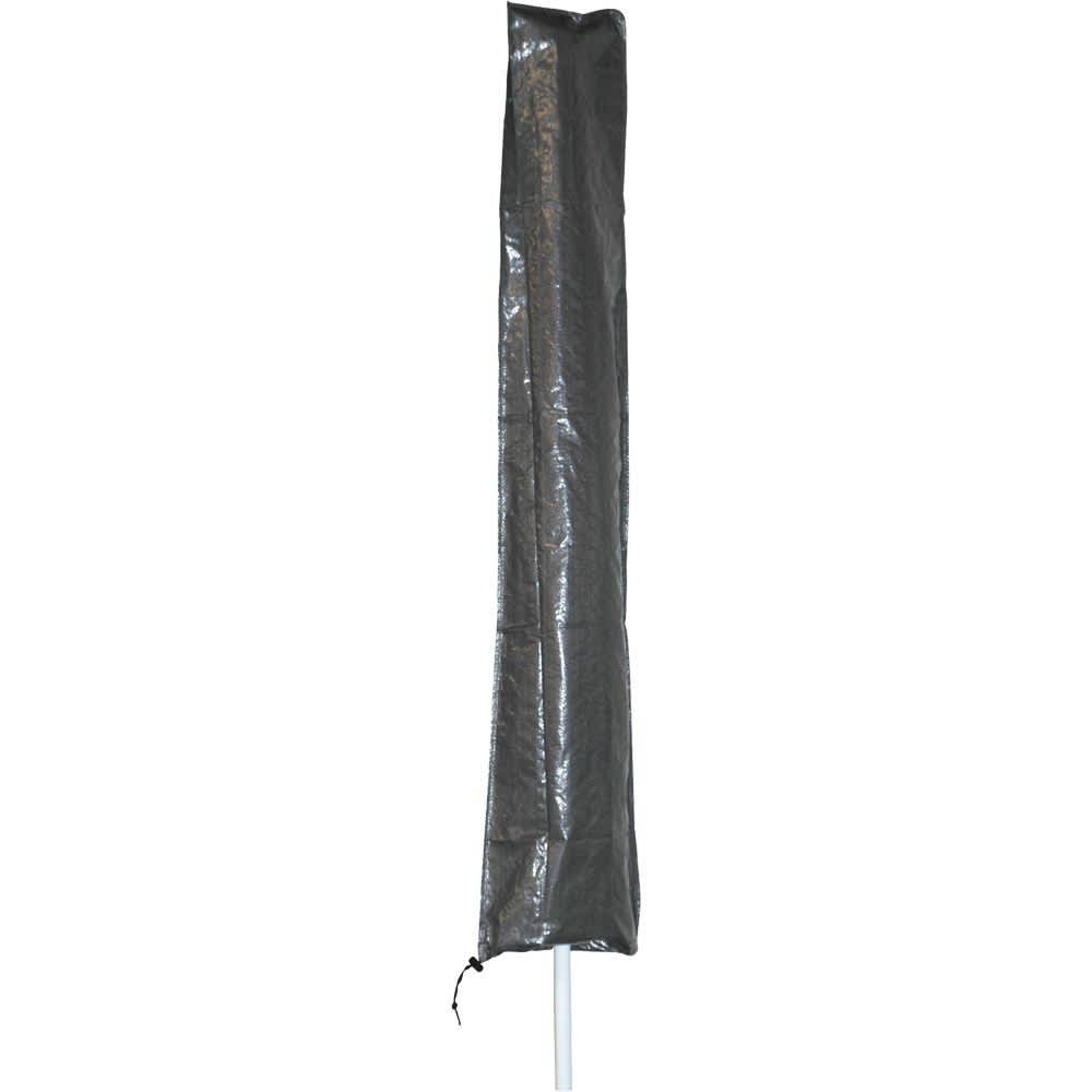 Beschermhoes parasol tot Ø4mtr/3x3mtr, rits en stok