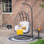 Bijzettafel Leon 50x50x49 cm black