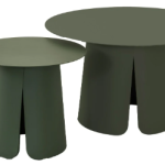 Bijzettafel set Oslo groen