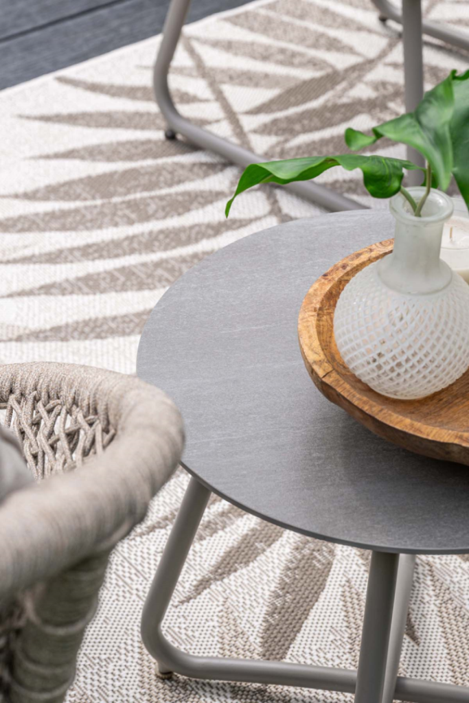 Bijzettafel Vento Ø45xH41 cm sand