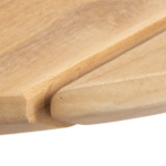 Bijzettafel Verdi Ø73×35 cm latte