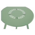 Bijzettafeltje Dali ø50x45cm groen