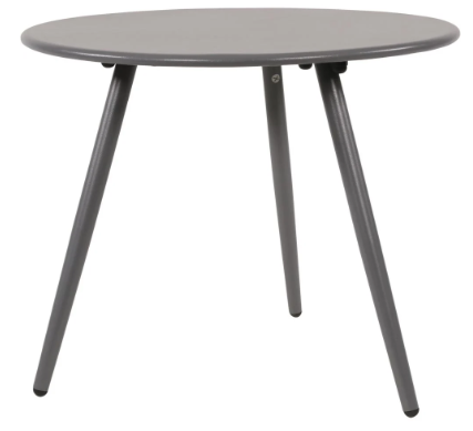 Bijzettafeltje Rafael Ø45x35 cm grijs