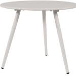 Bijzettafeltje Rafael Ø45x35cm wit
