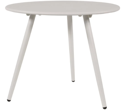 Bijzettafeltje Rafael Ø45x35cm wit