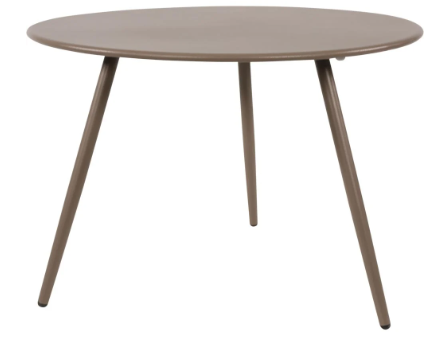 Bijzettafeltje Rafael Ø60x41cm taupe