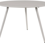 Bijzettafeltje Rafael Ø60x41cm wit