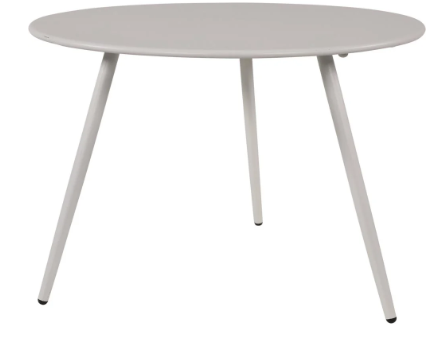 Bijzettafeltje Rafael Ø60x41cm wit