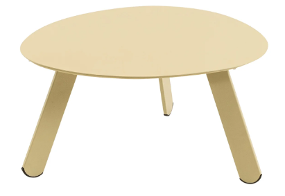 Bijzettafeltje Tiki 55x46x28cm beige