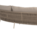 Comino modulaire 2-zits lounge bank, armleuning links incl. 3 kussens