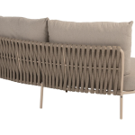 Comino modulaire 2-zits lounge bank rechts incl. 3 kussens