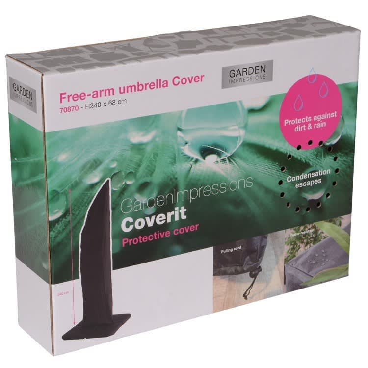 Coverit free-arm parasolhoes 240x68