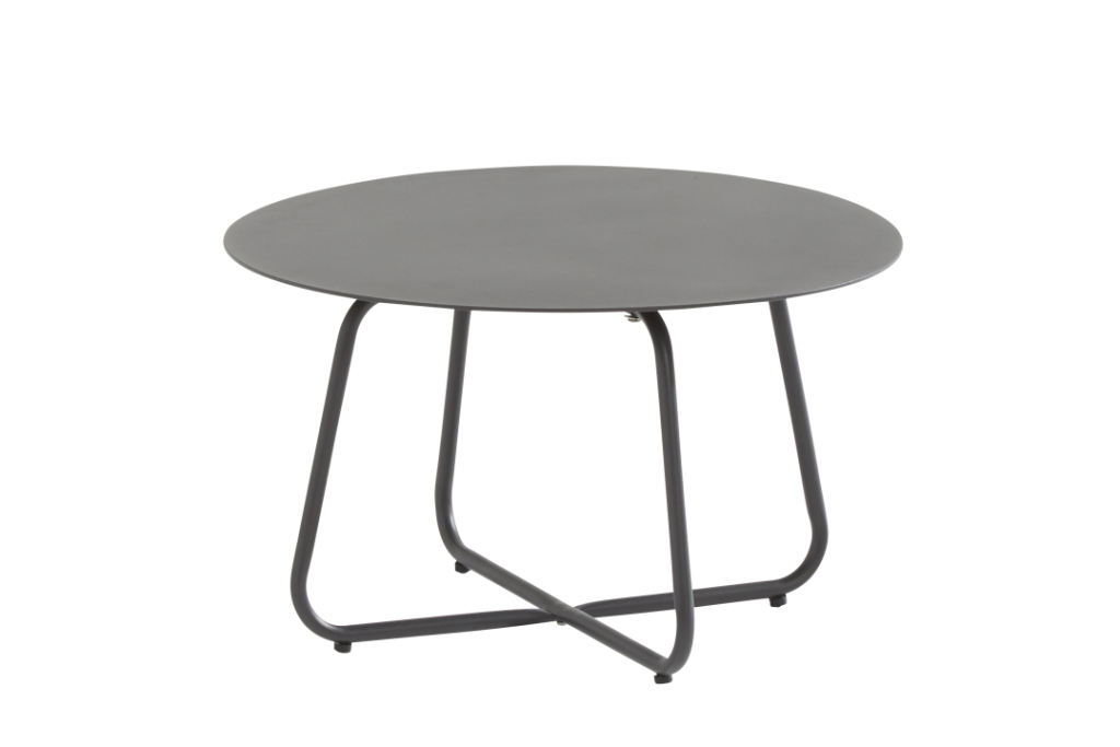 Dali koffietafel rond 58,5 cm H 35 antraciet