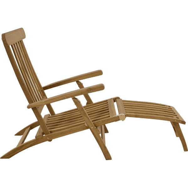Deckchair Teak verstelbaar