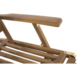 Deckchair Teak verstelbaar