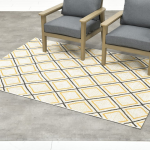 Diamonds karpet Oker - 160x230 cm