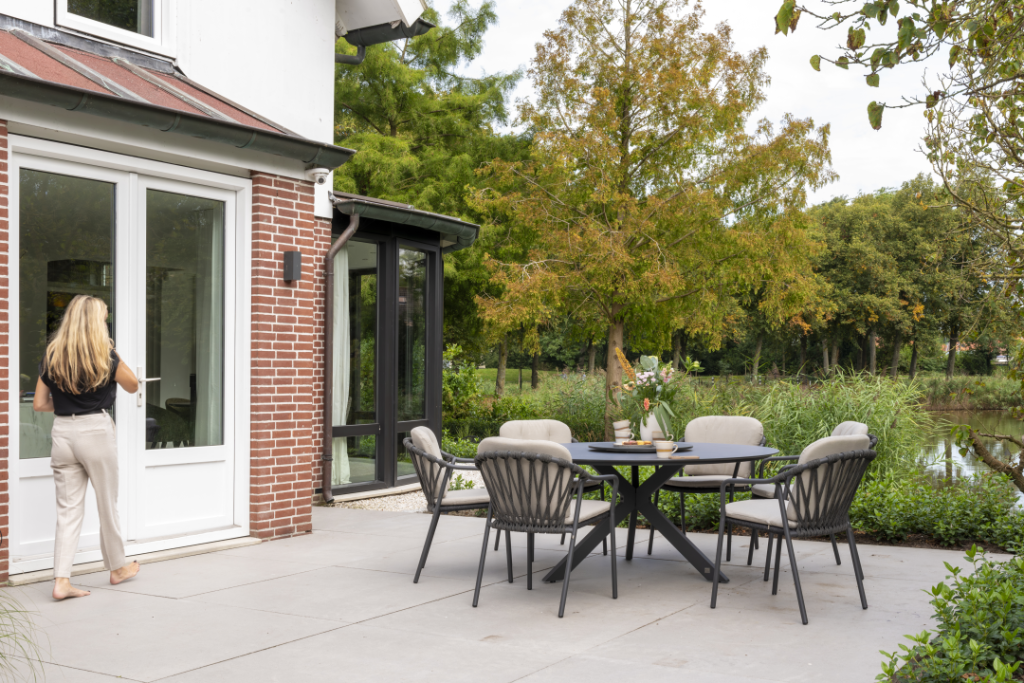 Dining stoel Manitoba antraciet