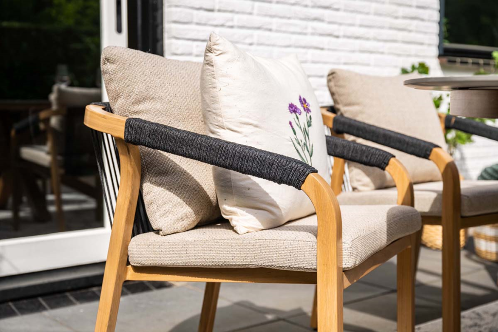 Dining stoel Monti teaklook