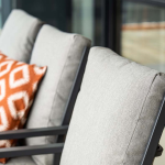 Dining stoel Sergio antraciet-lichtgrijs