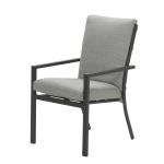 Dining stoel Sergio antraciet-lichtgrijs