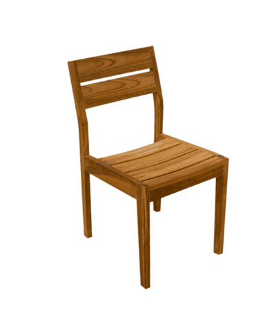 Dining stoel teak z. armleuning | Mick by Terrazzo