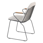 Dining stoel Veneto antraciet