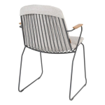 Dining stoel Veneto antraciet