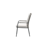 Dining stoel Venice taupe-desert sand