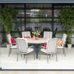 Dining stoel Venice taupe-desert sand