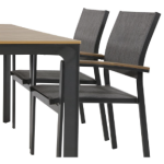 Dining tafel Arezzo 160 cm + Dining stoel Arezzo