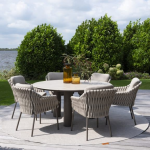 Dining tafel Arizona keramisch blad - Ø160 cm