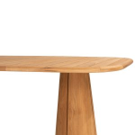 Dining tafel Capri barrel-vorm - 240x110 cm