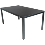 Dining tafel Cubic leisteen - 160x95 cm