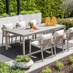 Dining tafel Domingo Centostone Napoli sand - 230x100 cm