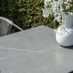 Dining tafel Domingo Centostone Sicilian Grey - 160x90 cm