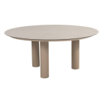 Dining tafel Donato Ø160 cm + Dining stoel Fabrice latte