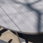 Dining tafel Edison Grey teak - Ø 148 cm